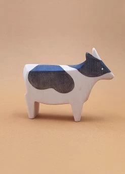 Brin D'Ours | Handmade Wooden Spotted Black Cow Family -Odin Parker Toys Vaches T noir2 911200aa eb46 41b8 a024 c56a138d8e8c