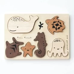 Wooden Tray Puzzle - Ocean Animals -Odin Parker Toys dfeb76a70203930d9c5ecbb223df43c90d6a6617457ca8cebb2e9eaae48bc1e6 jpeg