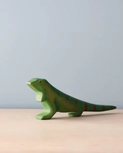 Handmade Wooden Iguana
