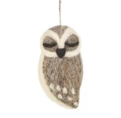 Handmade Felt Owl Ornament -Odin Parker Toys image 18974d5c 2203 4f65 9cf5 4060a479463a