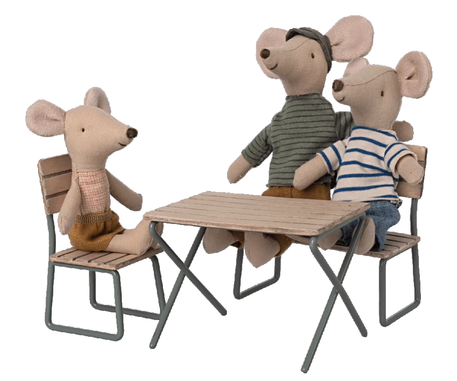 Maileg | Garden Table Set 3 Maileg | Garden Table Set - Image 3