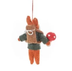 Handmade Felt Fox Christmas Tree Ornament -Odin Parker Toys image ed730bff afab 4c2c 9c19 5fc4507edf3c