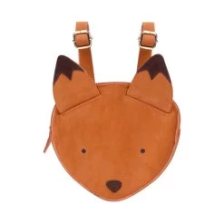 Donsje Mini Leather Backpack - Fox -Odin Parker Toys kapi backpack fox 01 jpg