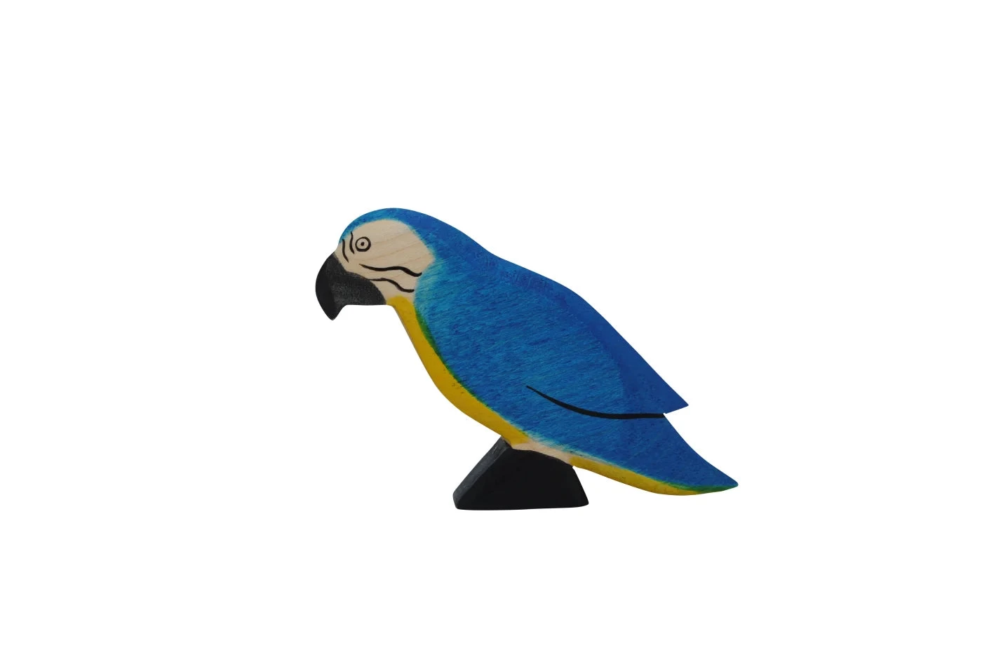 Handmade Holzwald Blue Parrot 2 Handmade Holzwald Blue Parrot - Image 2