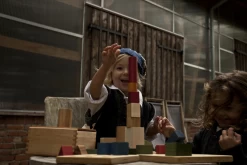 Wooden Rainbow Blocks In Tray - 54 Pcs -Odin Parker Toys rainbow blocks 54pcs in tray 2 jpg