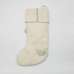 Handmade Sheep Christmas Stocking -Odin Parker Toys sheep rear