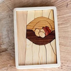 Handmade Double Layer Wooden Puzzle - The Nest 8 Handmade Double Layer Wooden Puzzle - The Nest -Odin Parker Toys the nest 1