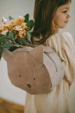 Donsje School Leather Backpack - Cat